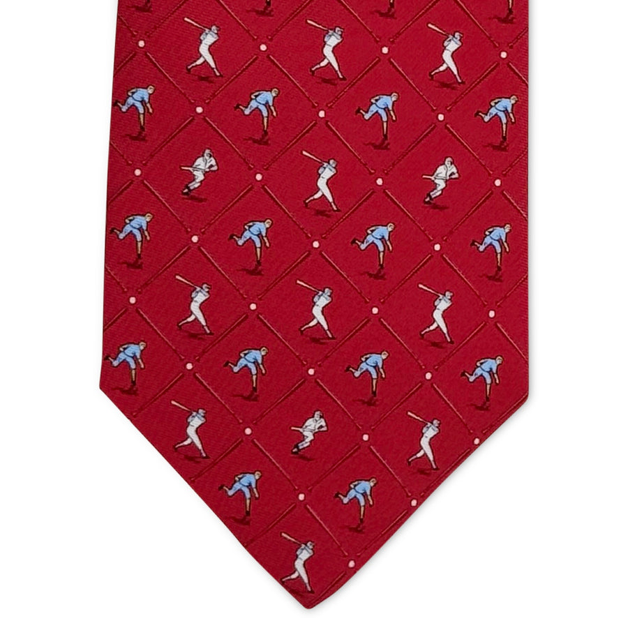 National Past-Tie: Tie - Red