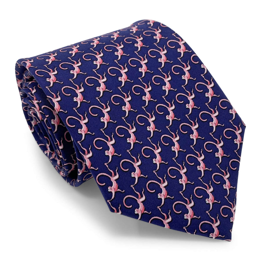 Monkey Business: Tie - Navy