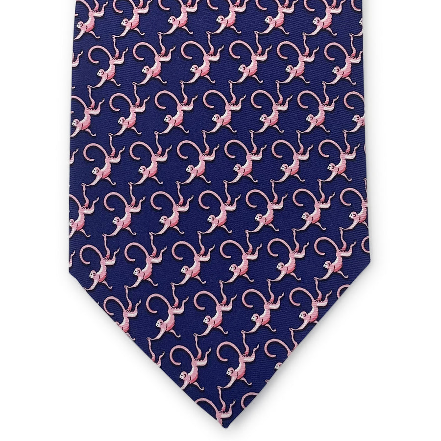 Monkey Business: Tie - Navy