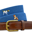 Load image into Gallery viewer, Good Point: Embroidered Belt - Royal Blue
