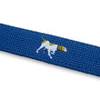 Load image into Gallery viewer, Good Point: Embroidered Belt - Royal Blue
