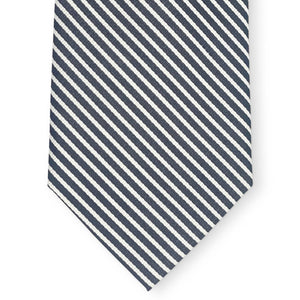 Chapman Stripe: Tie - Black/White