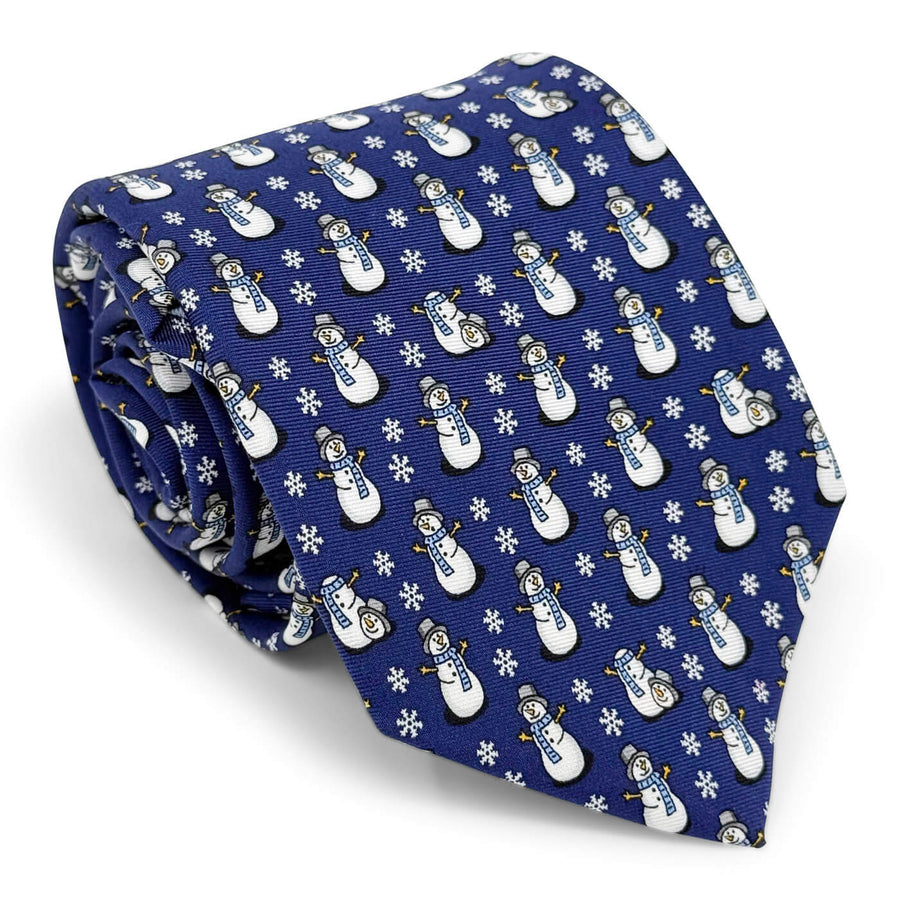 A Frosty Joke: Tie - Navy