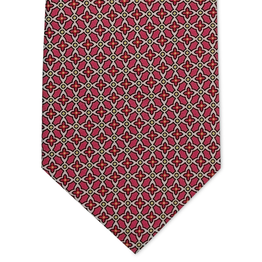 Stained Glass: Tie - Fuschsia