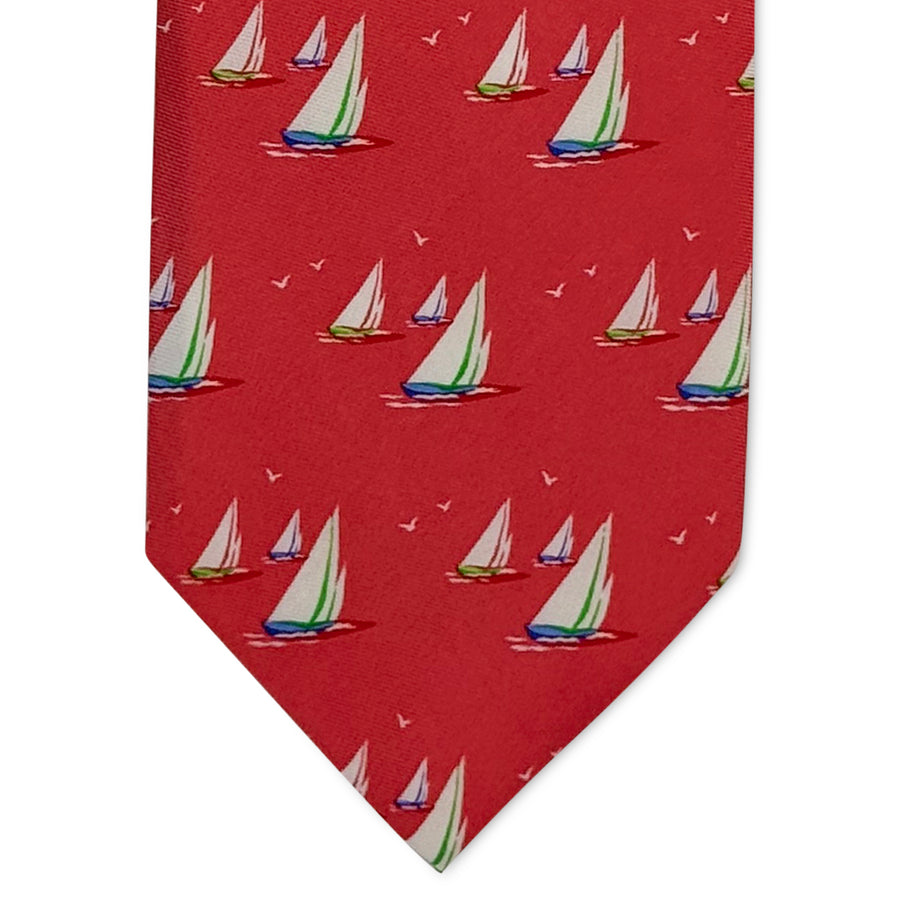 Sail Away: Tie - Coral