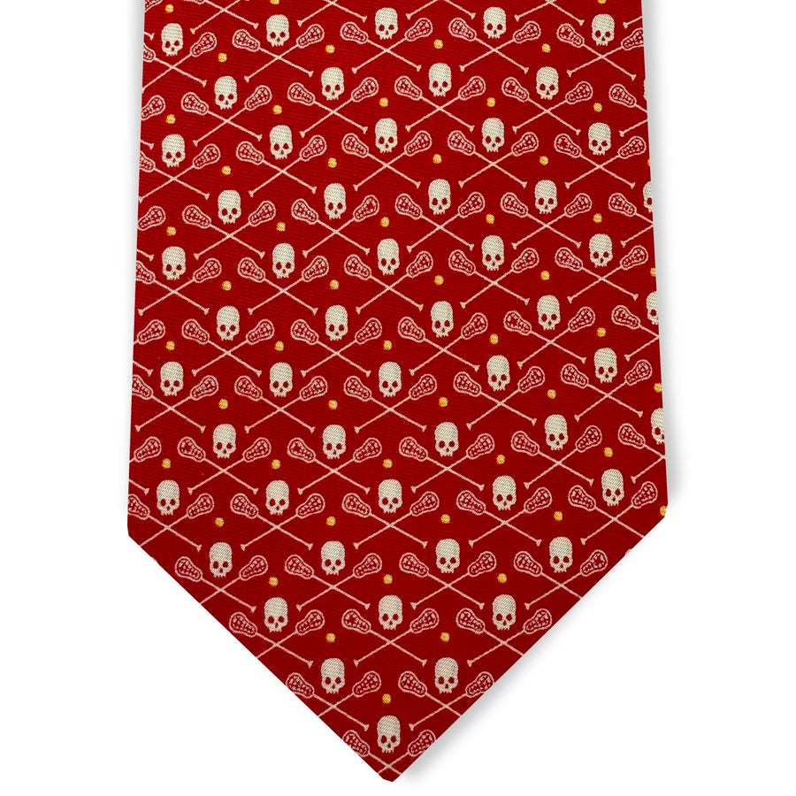 Lacrosse Bones: Tie - Red
