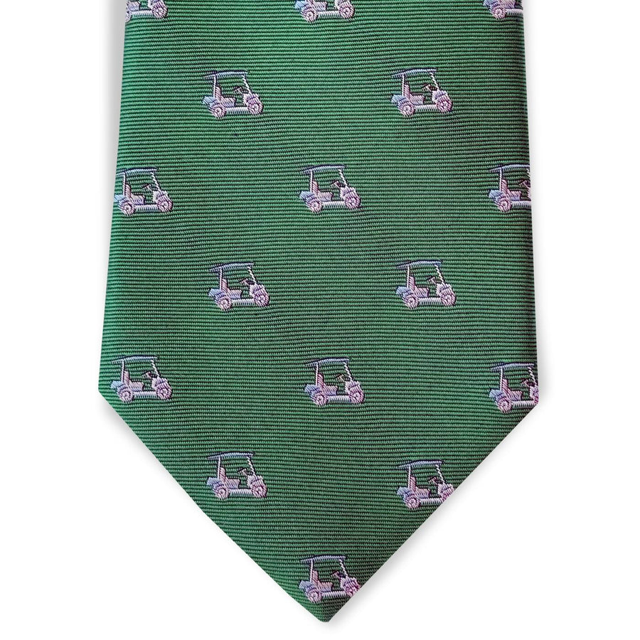 Golf Cart: Tie - Green