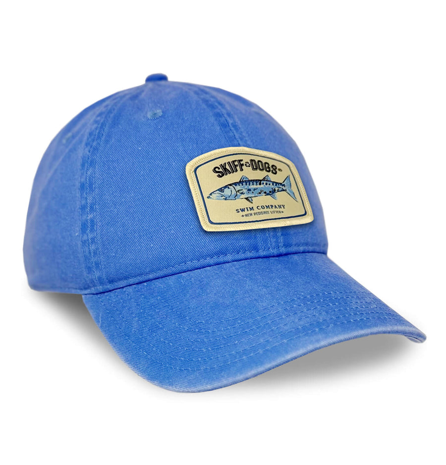 Ohh Barracuda: Sportsman Cotton Twill Cap - Light Blue