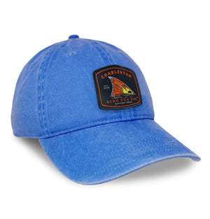 Red Fish: Sportsman Cotton Twill Cap - Light Blue