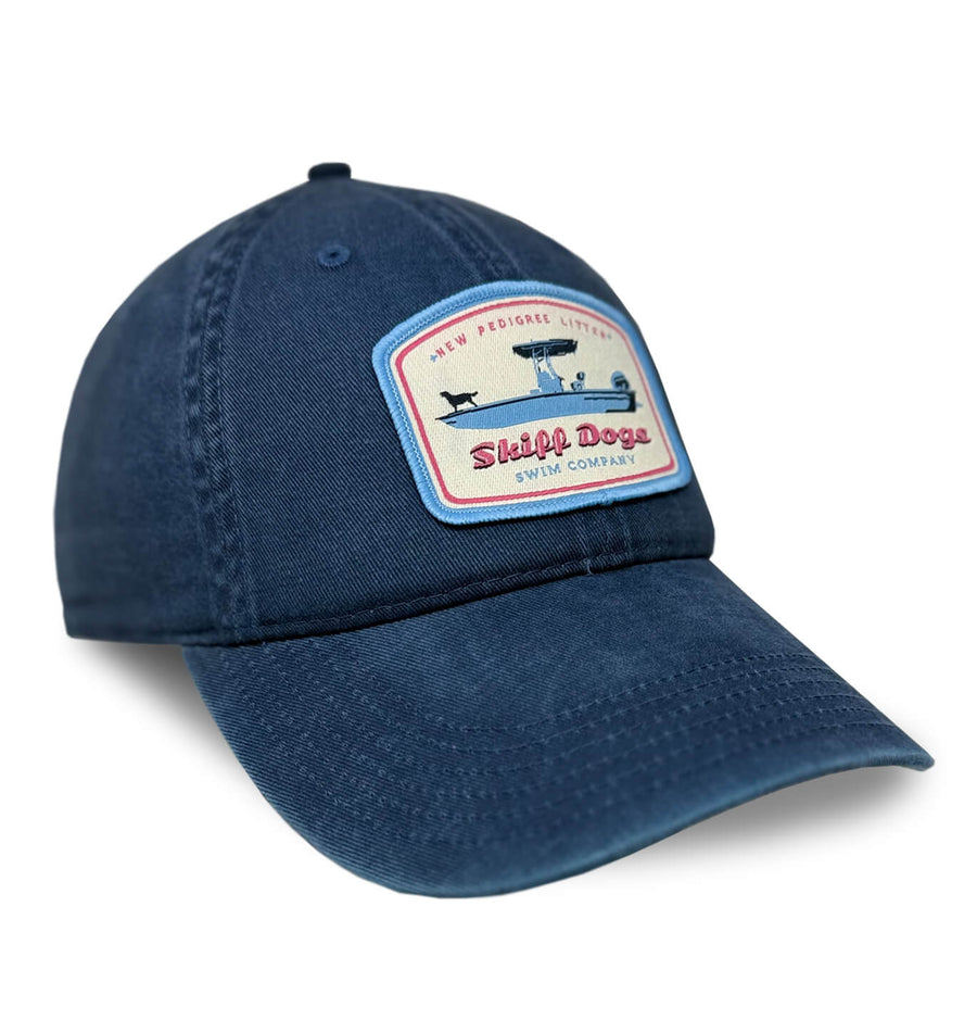 Skiff Dogs: Sportsman Cotton Twill Cap - Navy