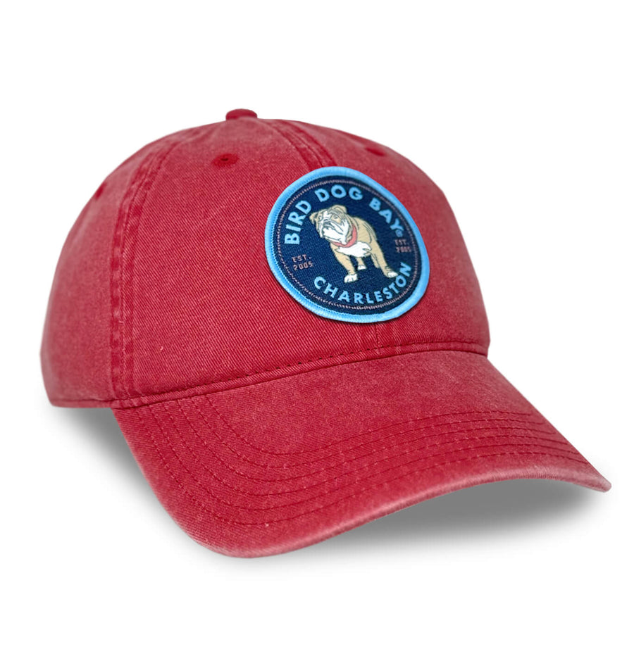 Bulldog: Sportsman Cotton Twill Cap - Redbone