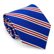 Load image into Gallery viewer, On Air Stripe: Tie - Blue/Red
