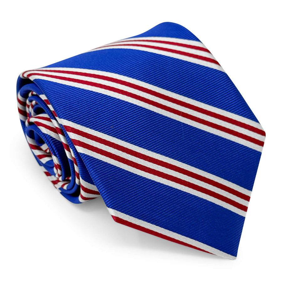 On Air Stripe: Tie - Blue/Red