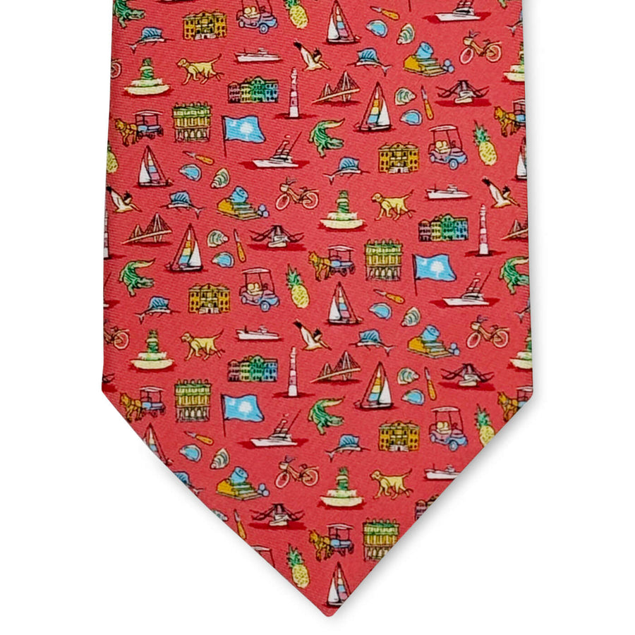 Holy City: Tie - Coral