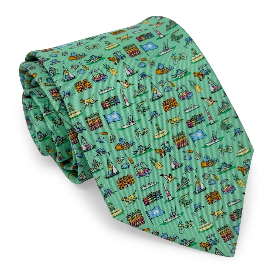 Holy City: Tie - Mint