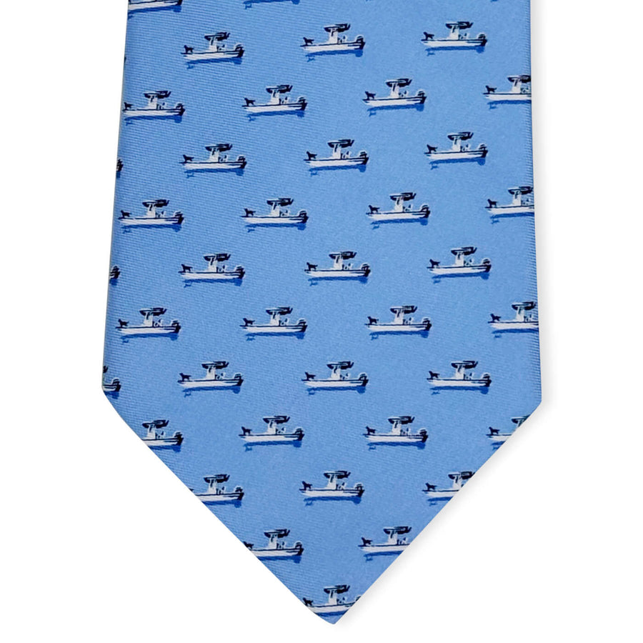 Skiff Dogs: Tie - Light Blue