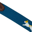 Load image into Gallery viewer, Playing Jacks: Embroidered Belt - Royal Blue
