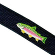 Load image into Gallery viewer, Over The Rainbow: Embroidered Belt - Navy
