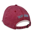 Load image into Gallery viewer, Hang Ten Hound: Embroidered Twill Cap - Deep Red
