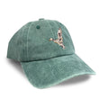 Load image into Gallery viewer, Camo Duck: Embroidered Twill Cap - Trail Green
