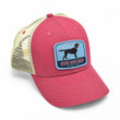 Load image into Gallery viewer, BDB Black Lab: Badged Trucker Cap - Port Side Red
