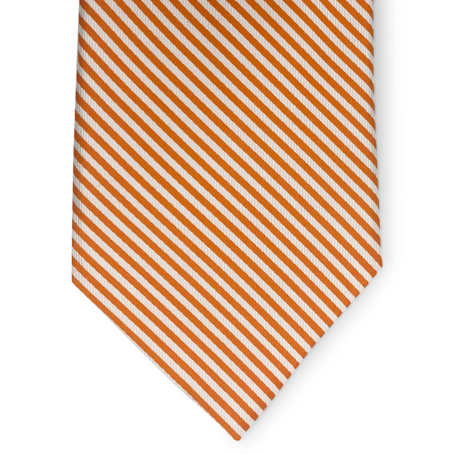 Signature Stripe: Tie - Orange