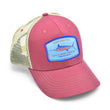 Load image into Gallery viewer, American Marlin: Badged Trucker Cap - Port Side Red
