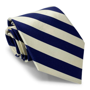 Chester: Tie - Royal Blue/White