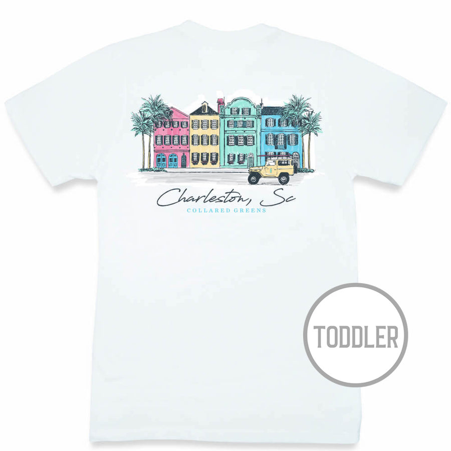 Rainbow Row: Toddler Short Sleeve T-Shirt - White