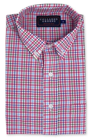 Buchanan: Brookline Button Down Shirt - Coral