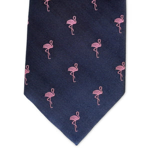 Flamingos: Tie - Navy