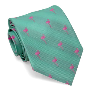 Flamingos: Tie - Mint