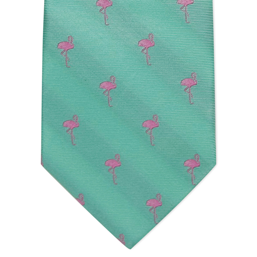 Flamingos: Tie - Mint
