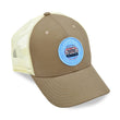 Load image into Gallery viewer, Vintage Bronco: Badged Trucker Cap - Driftwood
