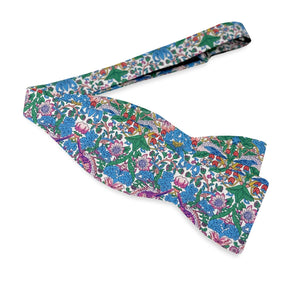 Strawberry Fields: Carolina Cotton Bow - Aqua