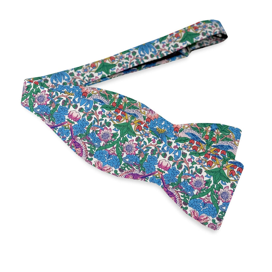 Strawberry Fields: Carolina Cotton Bow - Aqua