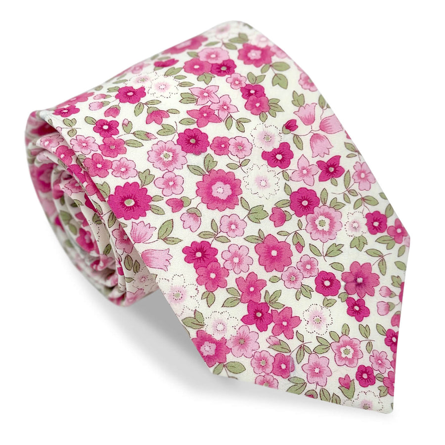 Sevenberry Garden: Carolina Cotton Tie - Pink