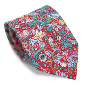 Strawberry Fields: Carolina Cotton Tie - Red