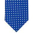 Load image into Gallery viewer, Regimental Spots: Carolina Cotton Tie - Royal Blue/White
