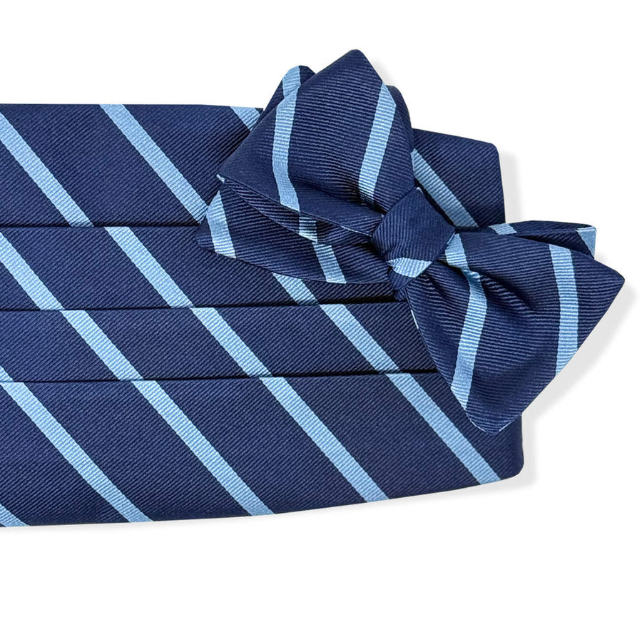 Stowe: Cummerbund Set - Navy/Blue