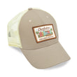 Load image into Gallery viewer, Rainbow Row Redux: Badged Trucker Cap - Cattail
