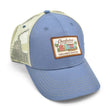 Load image into Gallery viewer, Rainbow Row Redux: Badged Trucker Cap - Shoal Blue
