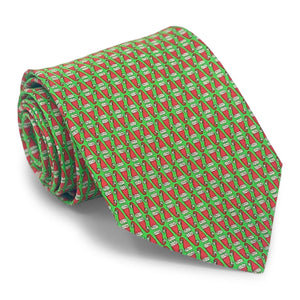 Santa Hats: Tie - Green