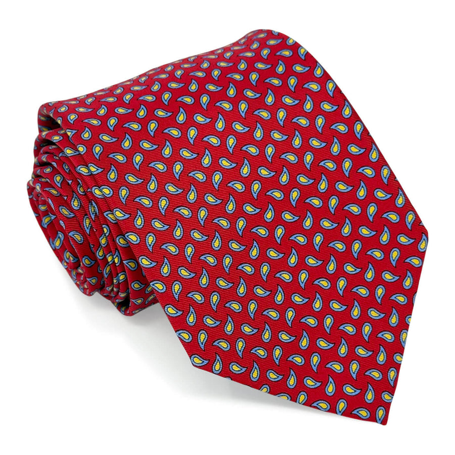 New Pine: Tie - Red/Blue
