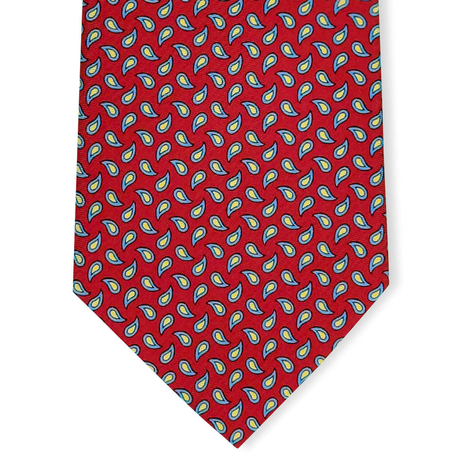 New Pine: Tie - Red/Blue