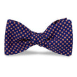 Load image into Gallery viewer, Mod Square: Bow - Navy/Pink
