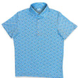 Load image into Gallery viewer, Oyster Affair: Upcycled Club Polo - Light Blue
