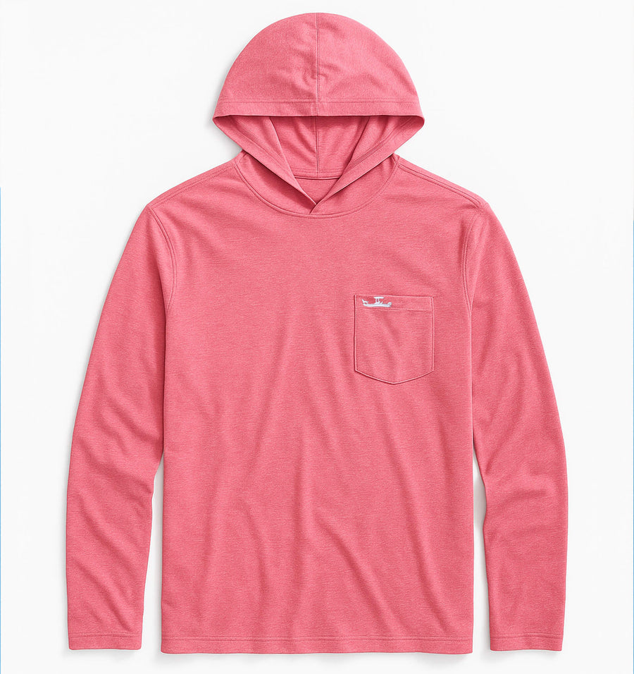 Skiff Dogs: Ocean Flex Hoodie - Sea Coral