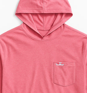 Skiff Dogs: Ocean Flex Hoodie - Sea Coral