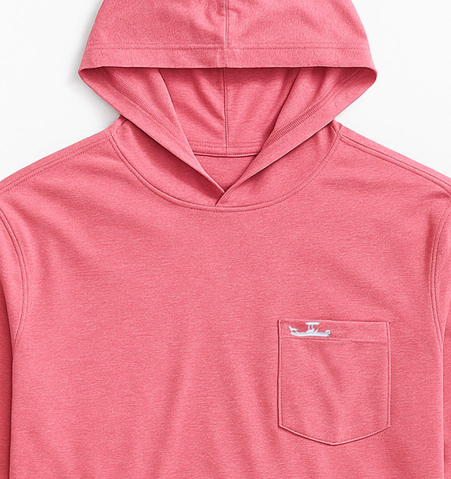 Skiff Dogs: Ocean Flex Hoodie - Sea Coral